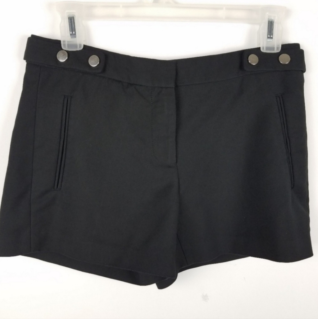 Zara Basic Black Shorts Small Euc